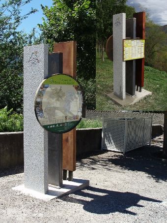 Panneaux trois matières - SMT Montagnes de Tarascon et Vicdessos